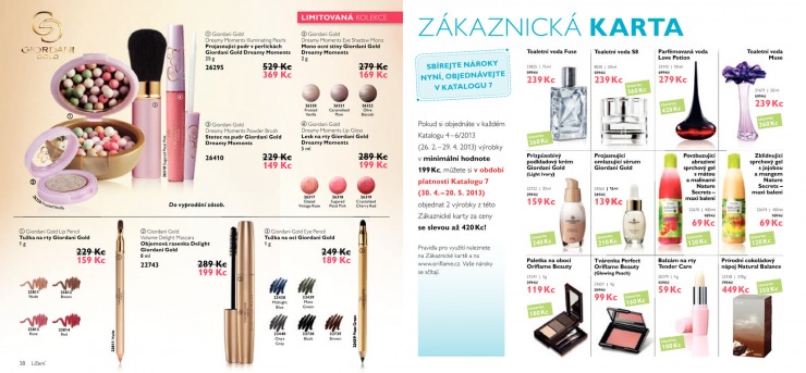 leták Oriflame Katalog od 9.4.2013 strana 1 leták Oriflame Katalog od 9.4.2013 strana 1
