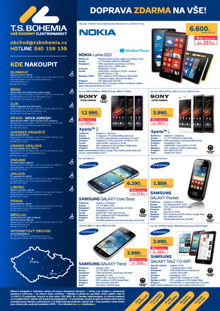 leták T.S. Bohemia Virtuální katalog od 5.8.2013 strana 1 leták T.S. Bohemia Virtuální katalog od 5.8.2013 strana 1