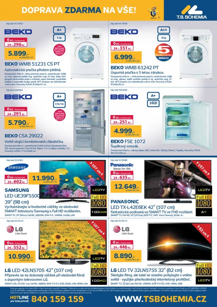 leták T.S. Bohemia Virtuální katalog od 2.9.2013 strana 1 leták T.S. Bohemia Virtuální katalog od 2.9.2013 strana 1