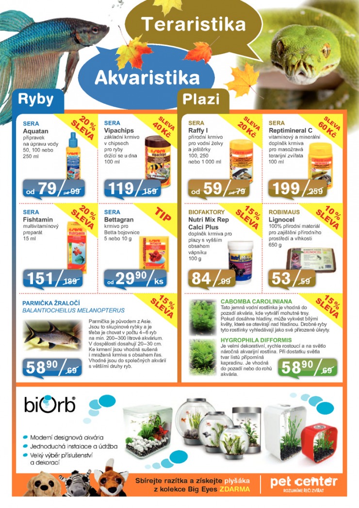 leták Pet Center Akční leták od 1.11.2013 strana 1 leták Pet Center Akční leták od 1.11.2013 strana 1