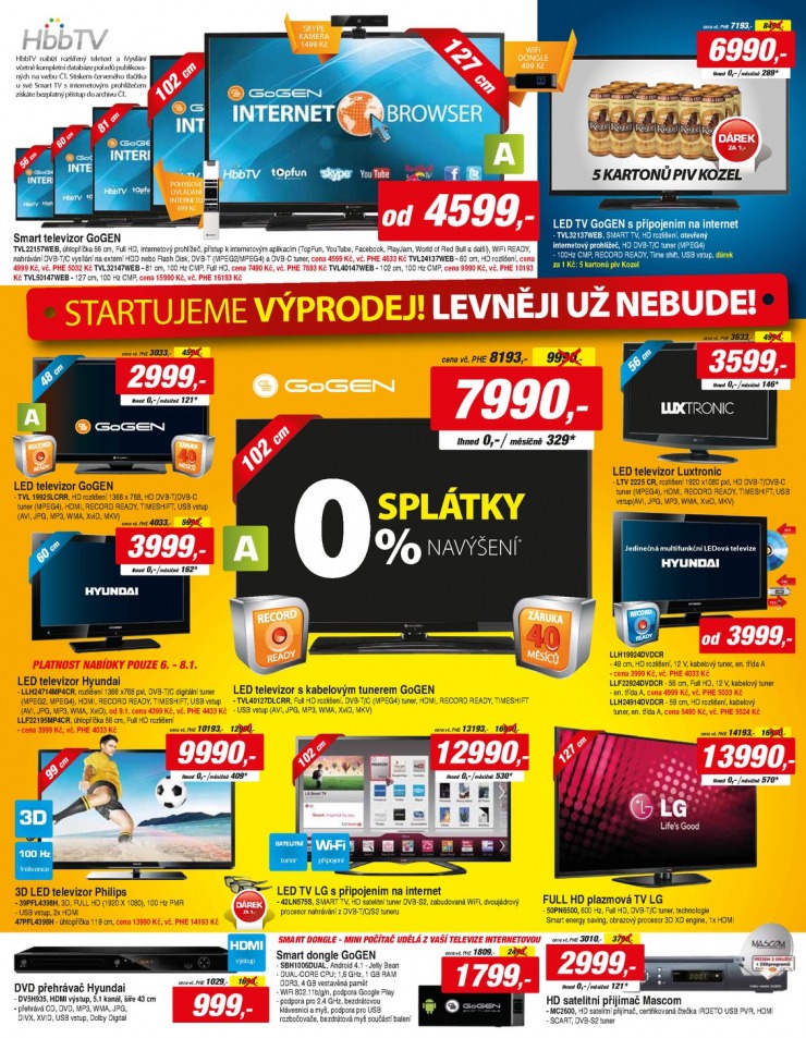 leták Proton Akční leták od 6.1.2014 strana 1 leták Proton Akční leták od 6.1.2014 strana 1