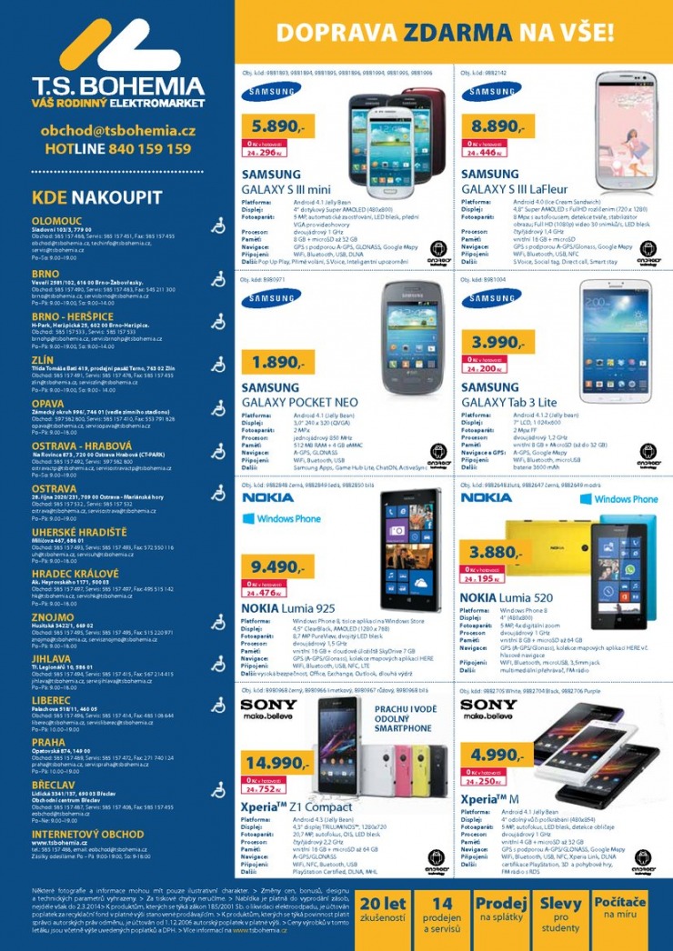 leták T.S. Bohemia Virtuální katalog od 10.2.2014 strana 1 leták T.S. Bohemia Virtuální katalog od 10.2.2014 strana 1