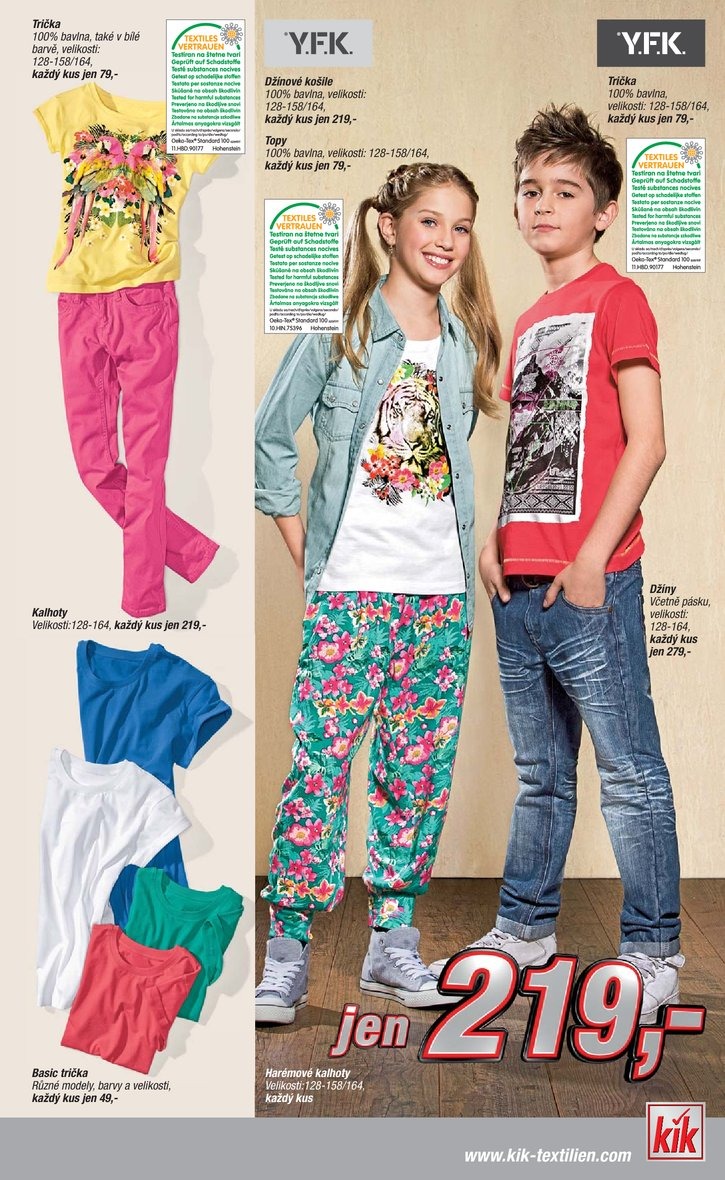 leták Kik textil Prospekt od 9.4.2014 strana 1 leták Kik textil Prospekt od 9.4.2014 strana 1