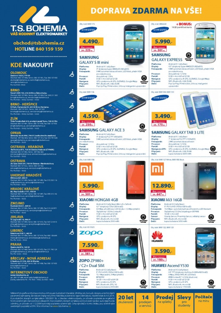leták T.S. Bohemia Virtuální katalog od 1.4.2014 strana 1 leták T.S. Bohemia Virtuální katalog od 1.4.2014 strana 1