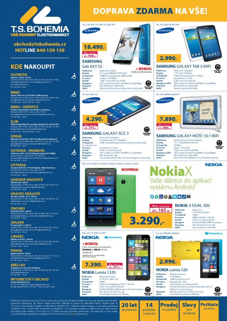 leták T.S. Bohemia Virtuální katalog od 5.5.2014 strana 1 leták T.S. Bohemia Virtuální katalog od 5.5.2014 strana 1