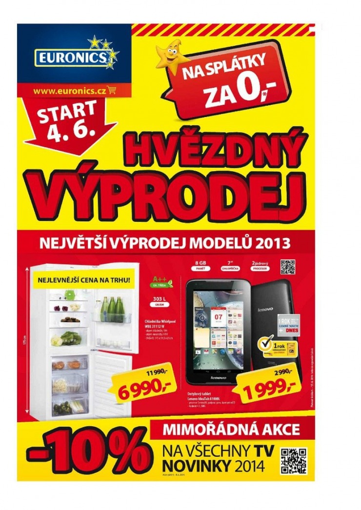 leták Euronics Aktuální leták od 4.6.2014 strana 1 leták Euronics Aktuální leták od 4.6.2014 strana 1