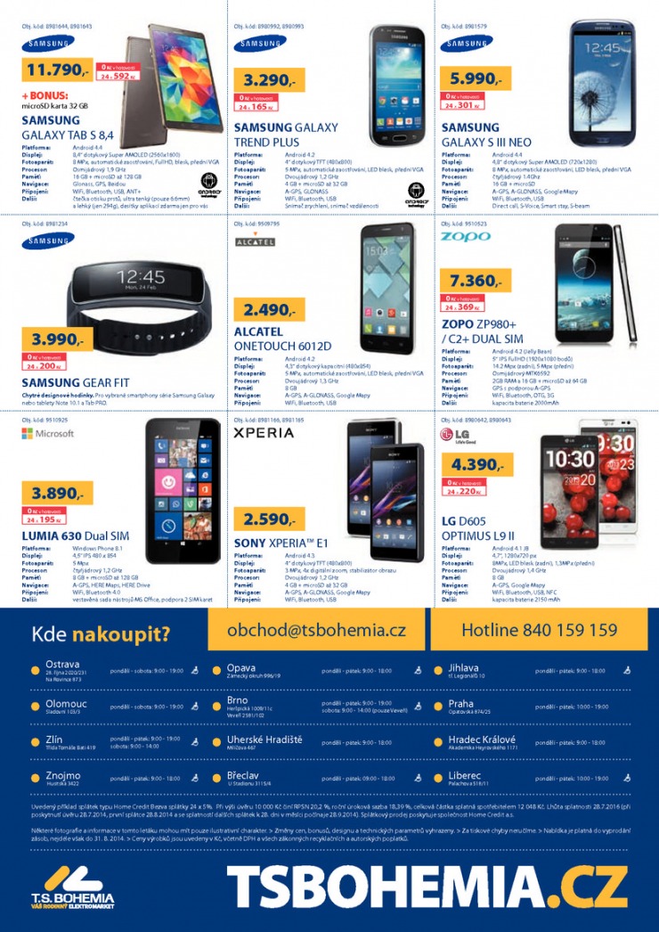 leták T.S. Bohemia Virtuální katalog od 4.8.2014 strana 1 leták T.S. Bohemia Virtuální katalog od 4.8.2014 strana 1
