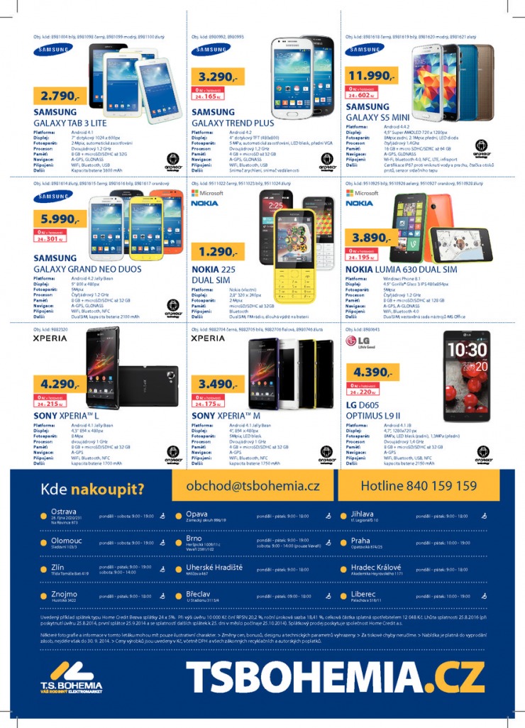 leták T.S. Bohemia Virtuální katalog od 1.9.2014 strana 1 leták T.S. Bohemia Virtuální katalog od 1.9.2014 strana 1