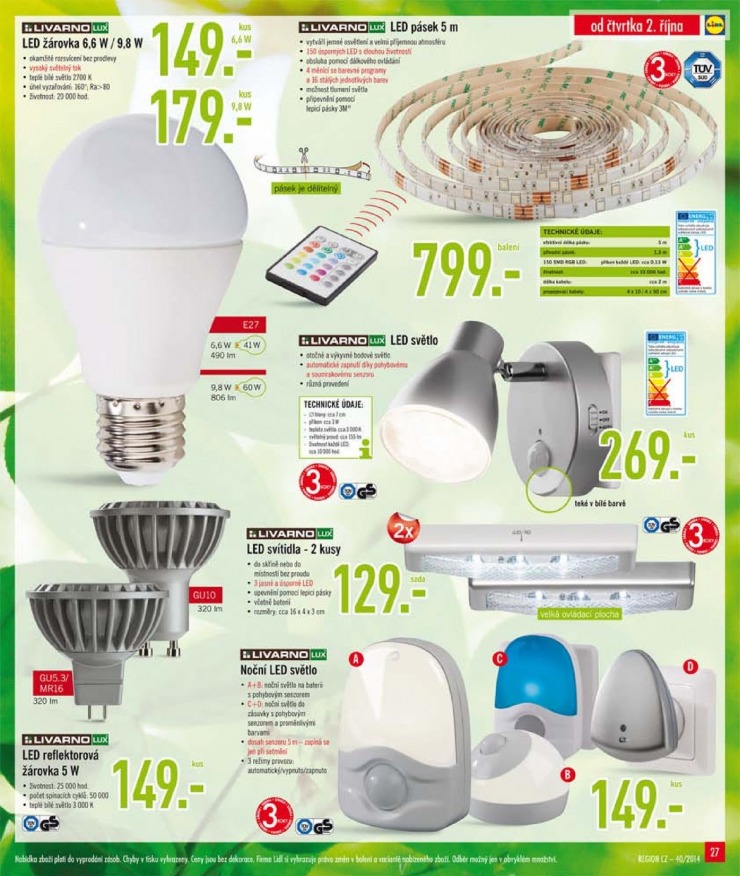 leták Lidl Akční nabídka od 29.9.2014 strana 1 leták Lidl Akční nabídka od 29.9.2014 strana 1