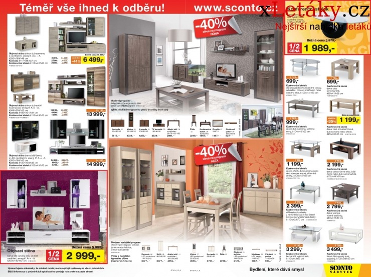 leták Sconto nábytek leták strana 1 leták Sconto nábytek leták strana 1