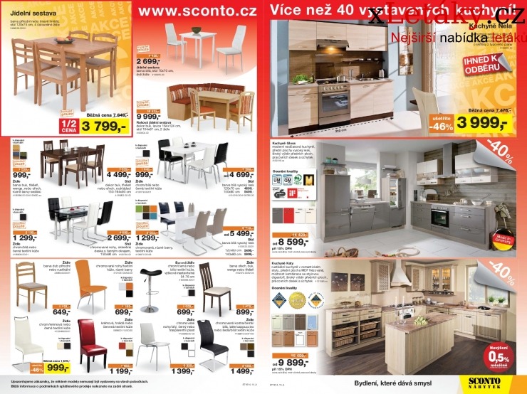 leták Sconto nábytek leták strana 1 leták Sconto nábytek leták strana 1