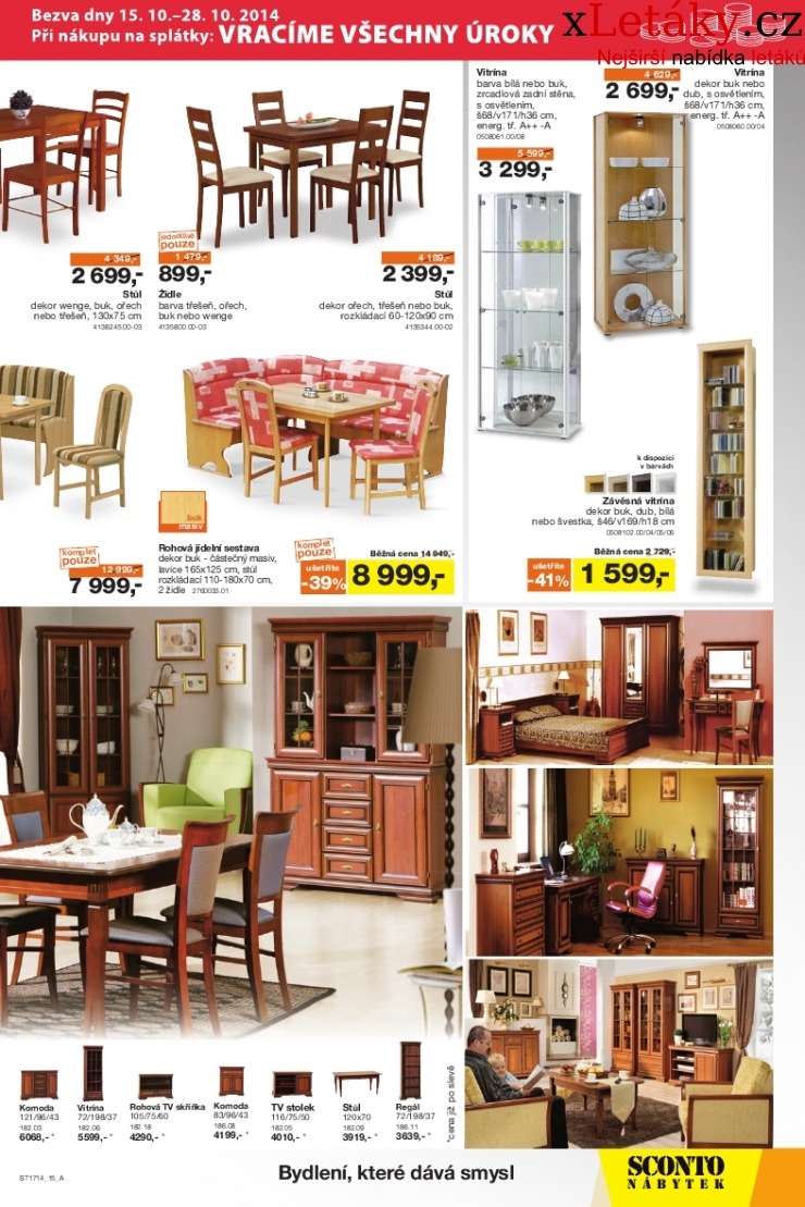 leták Sconto nábytek leták strana 1 leták Sconto nábytek leták strana 1