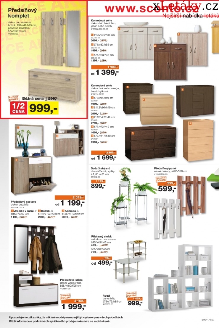 leták Sconto nábytek leták strana 1 leták Sconto nábytek leták strana 1