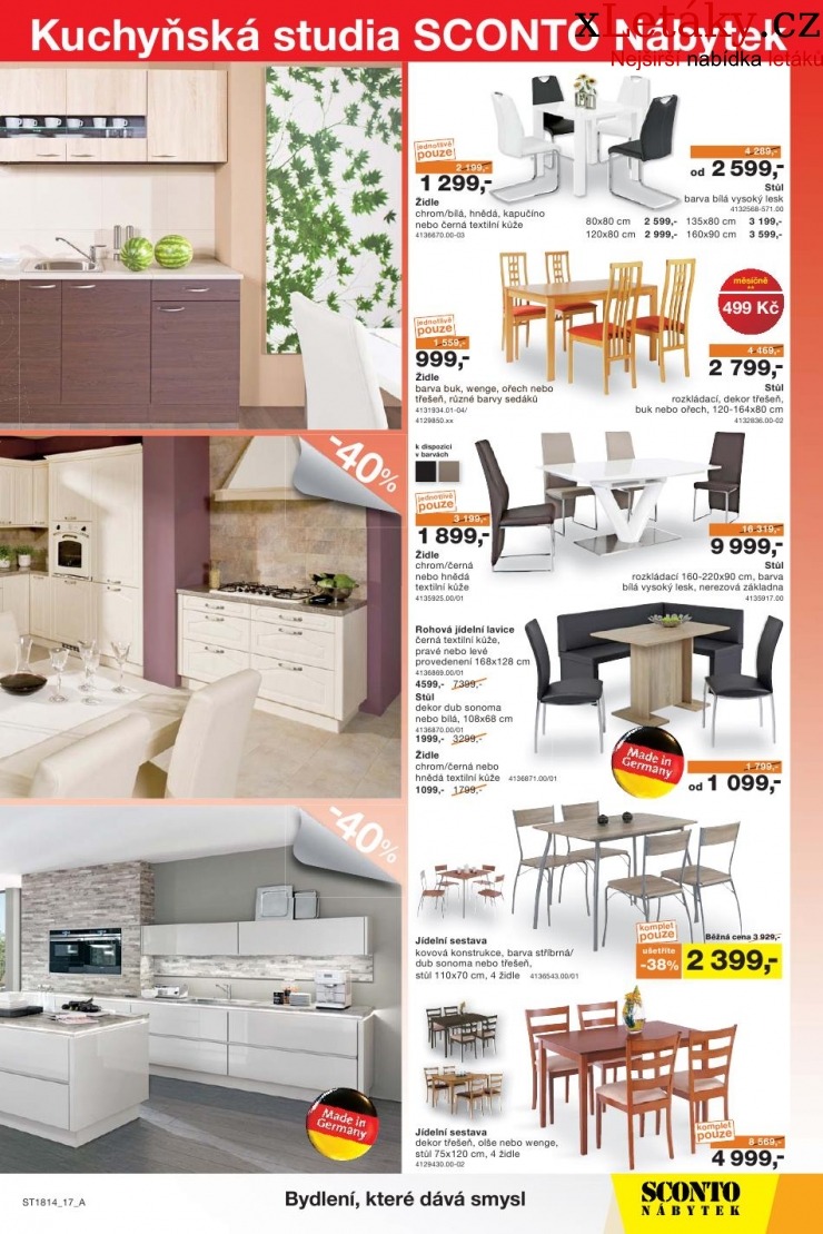 leták Sconto nábytok leták strana 1 leták Sconto nábytok leták strana 1