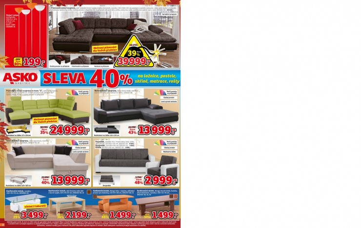 leták Asko nábytek katalog od 30.10.2014 strana 1 leták Asko nábytek katalog od 30.10.2014 strana 1