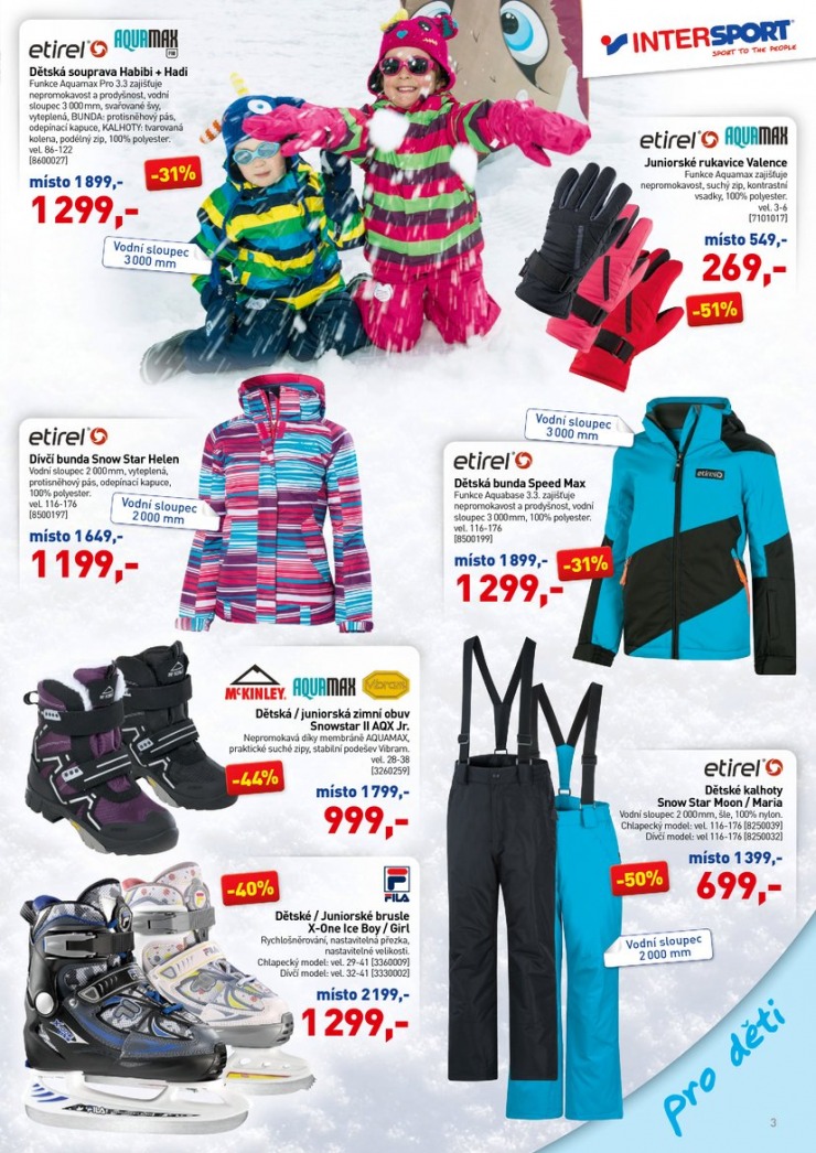 leták Intersport Aktuální leták od 6.11.2014 strana 1 leták Intersport Aktuální leták od 6.11.2014 strana 1