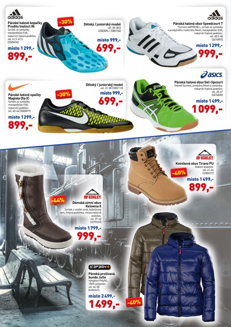 leták Intersport Aktuální leták od 6.11.2014 strana 1 leták Intersport Aktuální leták od 6.11.2014 strana 1