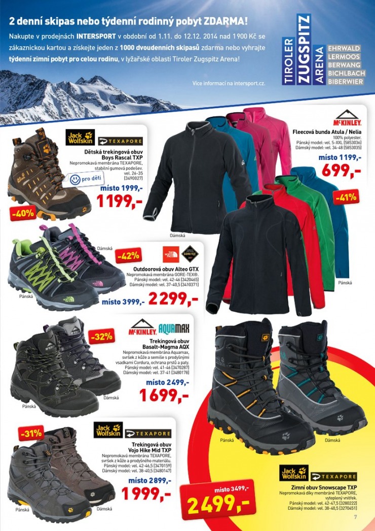 leták Intersport Aktuální leták od 6.11.2014 strana 1 leták Intersport Aktuální leták od 6.11.2014 strana 1