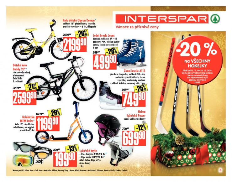 leták Interspar Vánoce od 12.11.2014 strana 1 leták Interspar Vánoce od 12.11.2014 strana 1