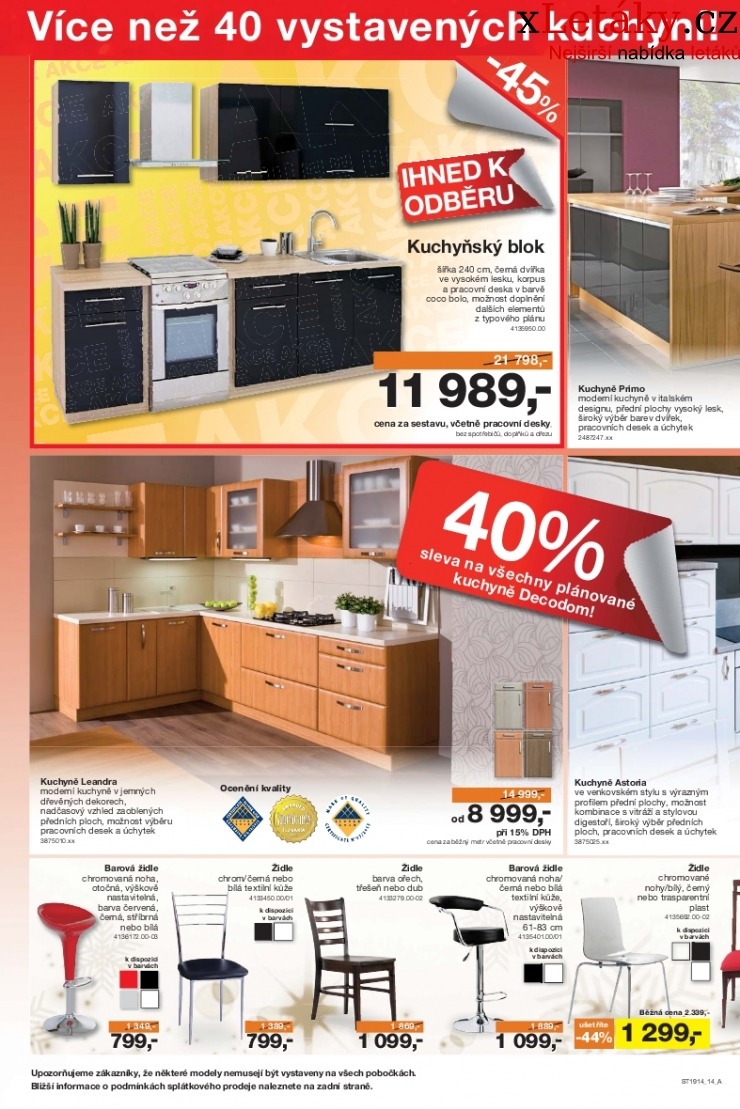 leták Sconto nábytek leták strana 1 leták Sconto nábytek leták strana 1