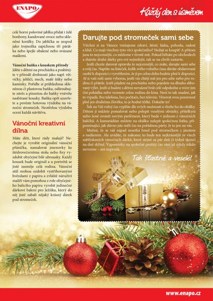 leták Enapo Akční leták od 3.12.2014 strana 1 leták Enapo Akční leták od 3.12.2014 strana 1
