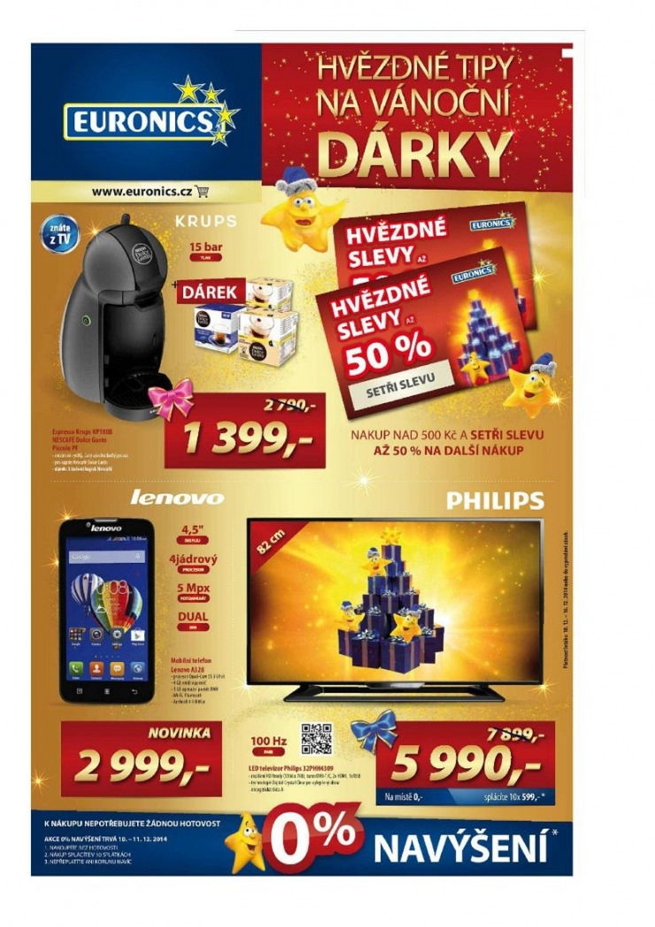 leták Euronics Aktuální leták od 10.12.2014 strana 1 leták Euronics Aktuální leták od 10.12.2014 strana 1