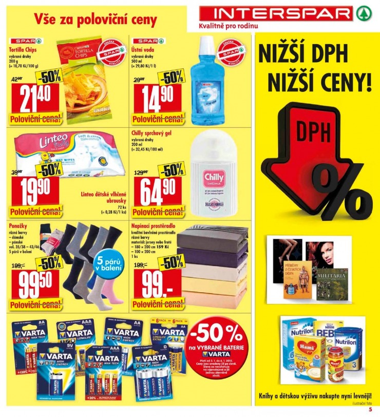 leták Interspar Akční nabídka od 3.1.2015 strana 1 leták Interspar Akční nabídka od 3.1.2015 strana 1