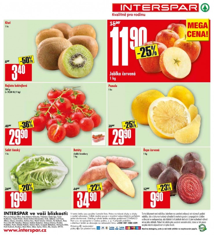 leták Interspar Akční nabídka od 3.1.2015 strana 1 leták Interspar Akční nabídka od 3.1.2015 strana 1
