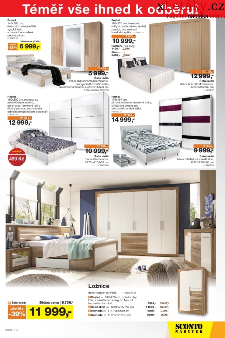 leták Sconto nábytek leták strana 1 leták Sconto nábytek leták strana 1
