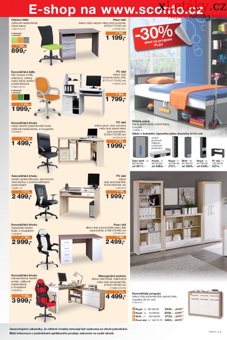 leták Sconto nábytek leták strana 1 leták Sconto nábytek leták strana 1