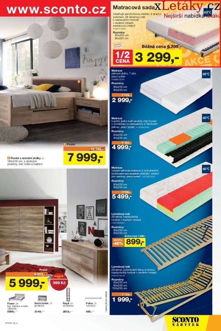 leták Sconto nábytek leták strana 1 leták Sconto nábytek leták strana 1