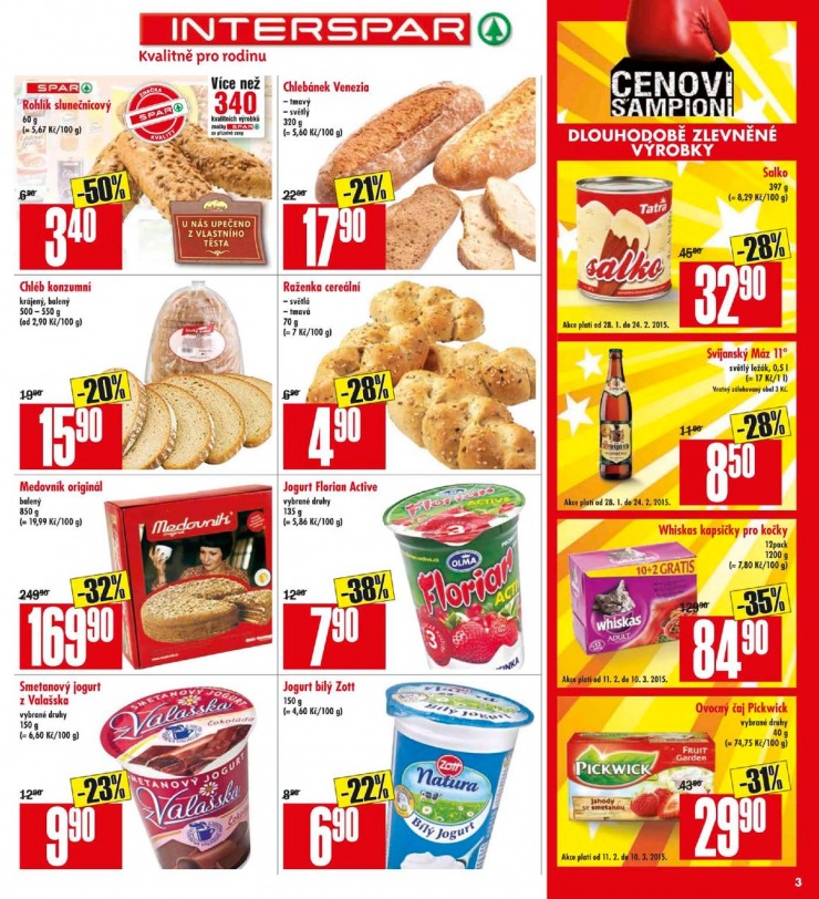 leták Interspar Akční nabídka od 18.2.2015 strana 1 leták Interspar Akční nabídka od 18.2.2015 strana 1