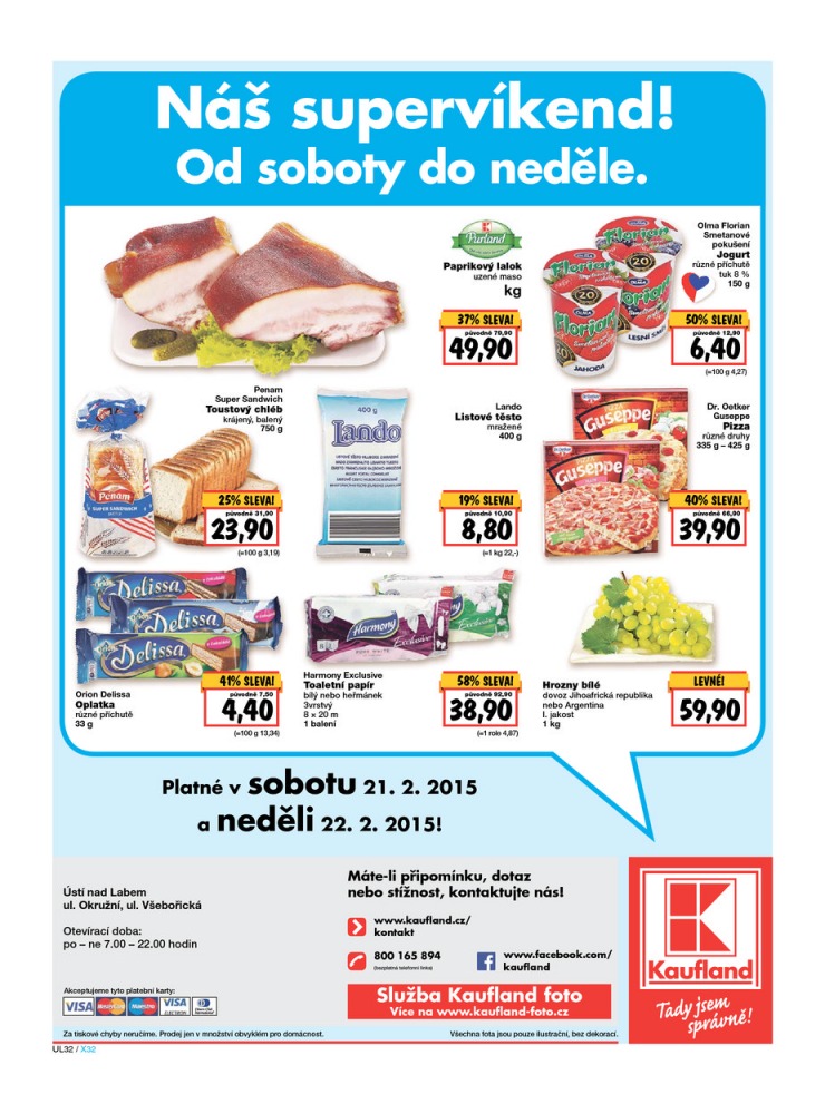 leták Kaufland Aktuální nabídka od 19.2.2015 strana 1 leták Kaufland Aktuální nabídka od 19.2.2015 strana 1