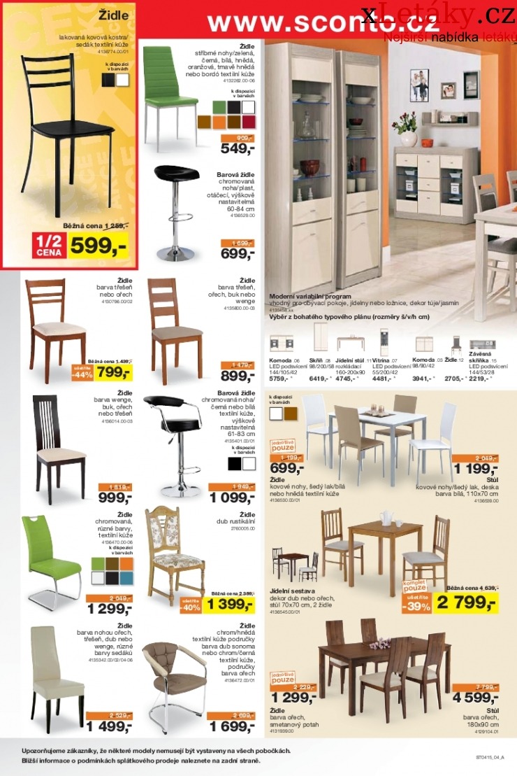 leták Sconto nábytek leták strana 1 leták Sconto nábytek leták strana 1