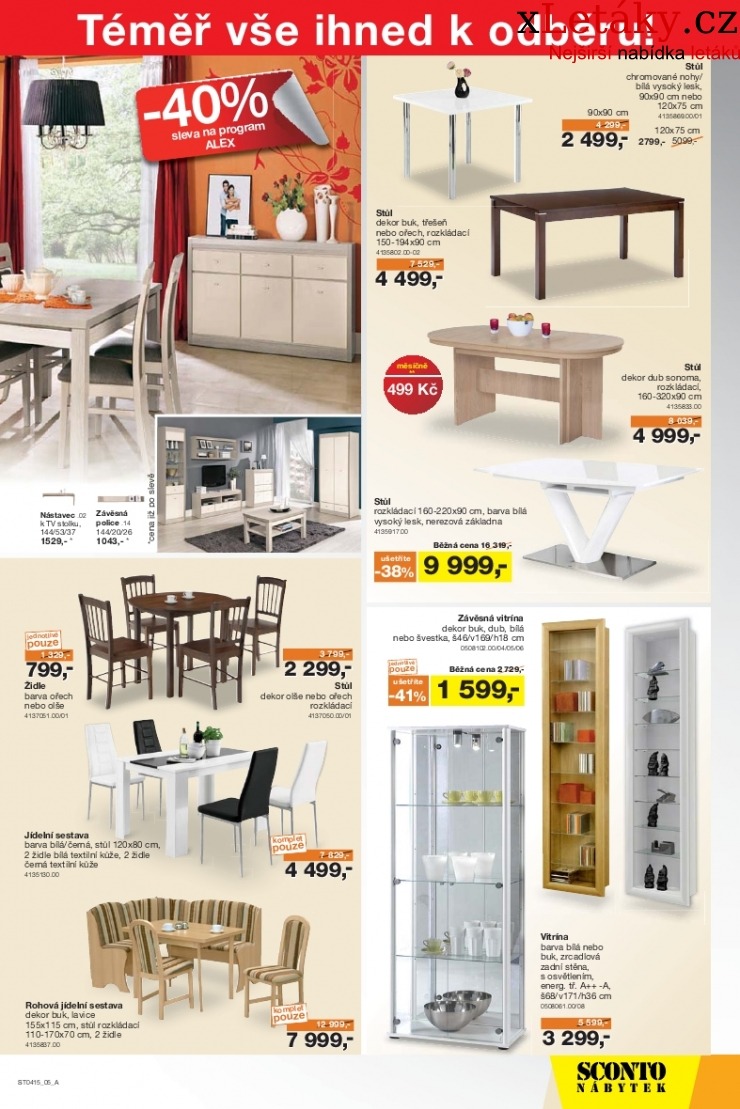 leták Sconto nábytek leták strana 1 leták Sconto nábytek leták strana 1
