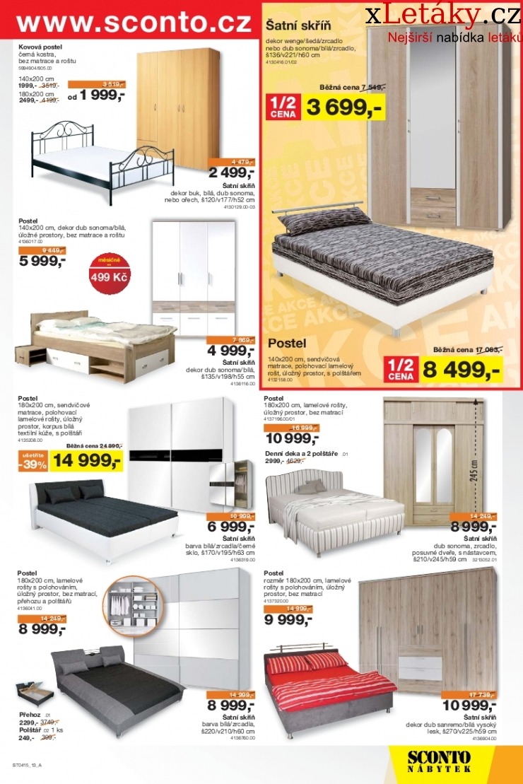 leták Sconto nábytek leták strana 1 leták Sconto nábytek leták strana 1