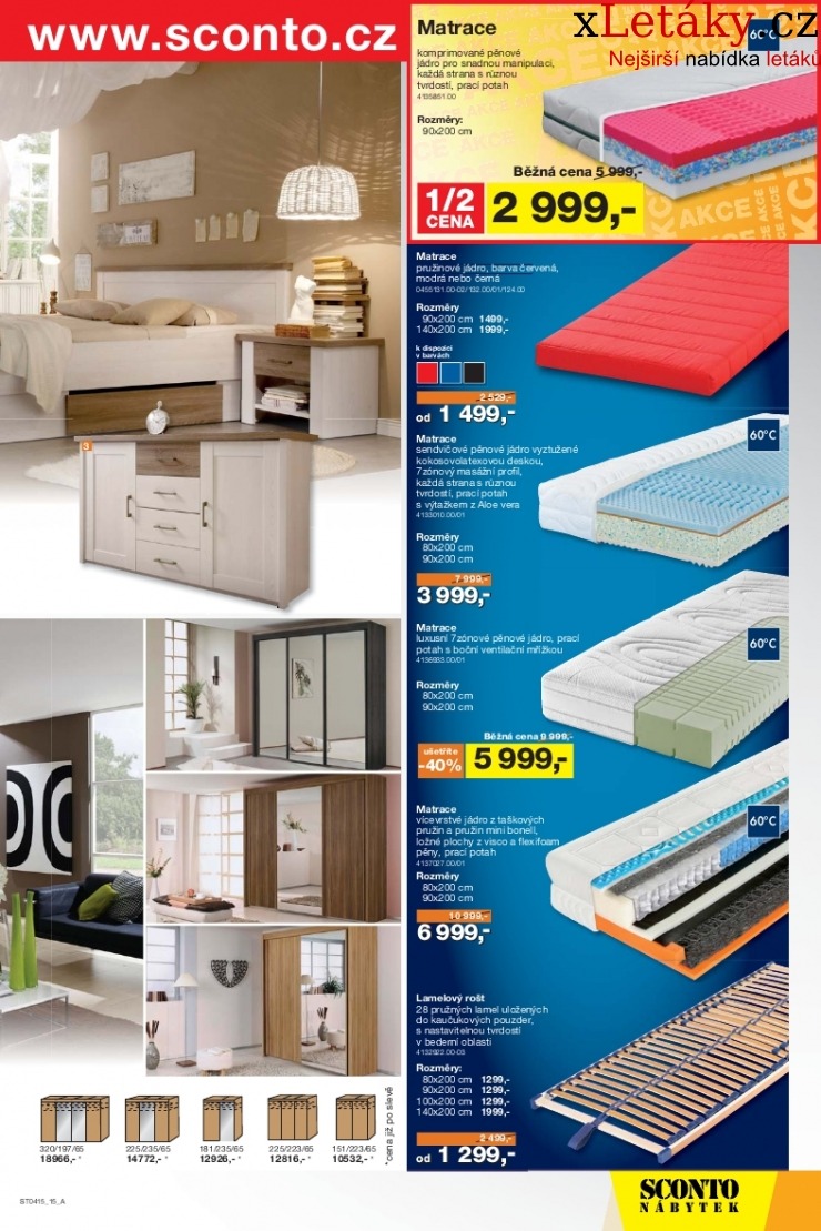 leták Sconto nábytek leták strana 1 leták Sconto nábytek leták strana 1