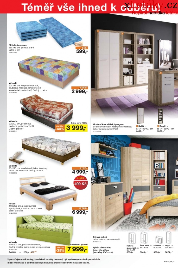 leták Sconto nábytek leták strana 1 leták Sconto nábytek leták strana 1