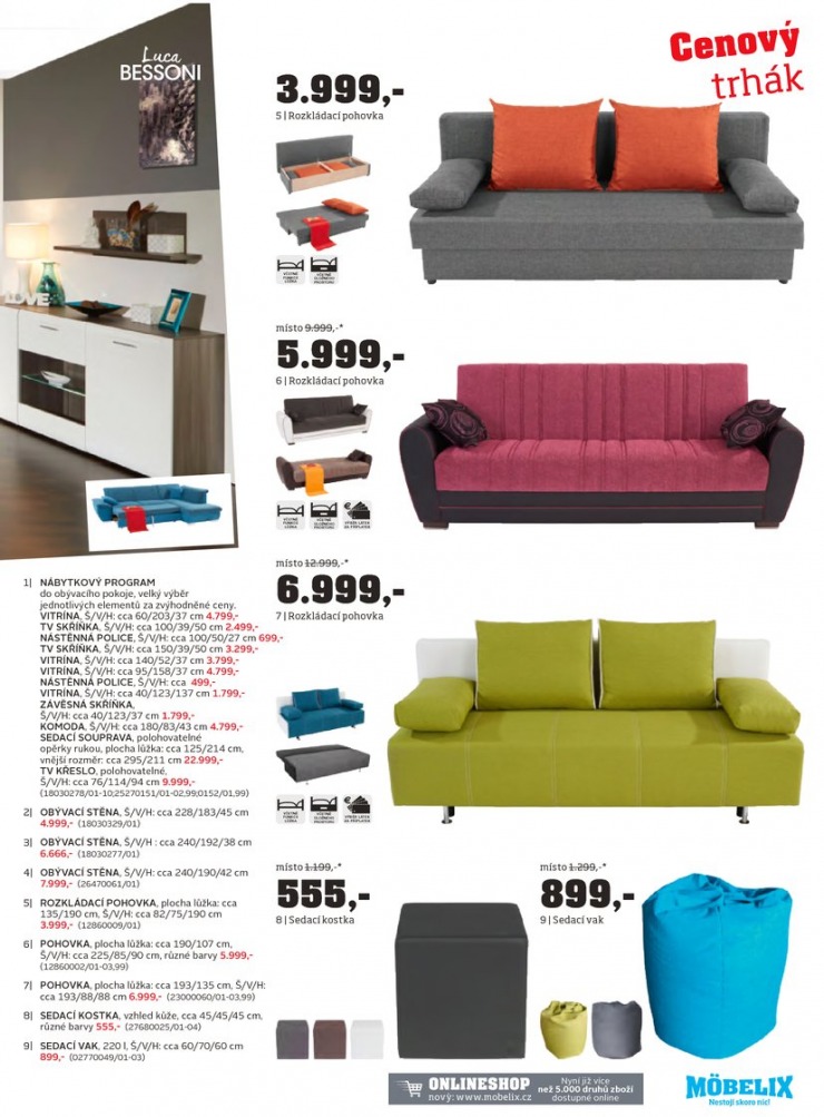 leták Mobelix vybrané prodejny od 2.3.2015 strana 1 leták Mobelix vybrané prodejny od 2.3.2015 strana 1