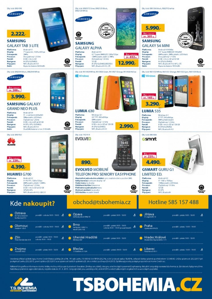 leták T.S. Bohemia Virtuální katalog od 1.3.2015 strana 1 leták T.S. Bohemia Virtuální katalog od 1.3.2015 strana 1