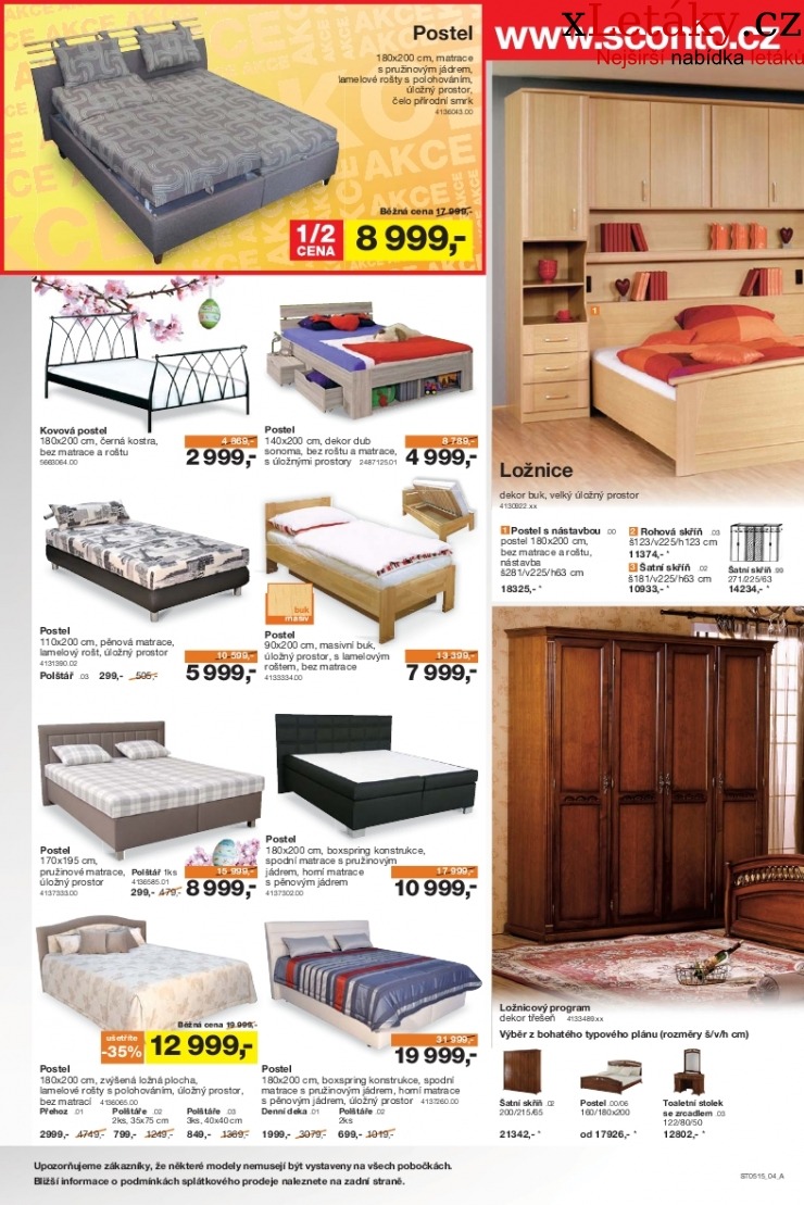 leták Sconto nábytek leták strana 1 leták Sconto nábytek leták strana 1