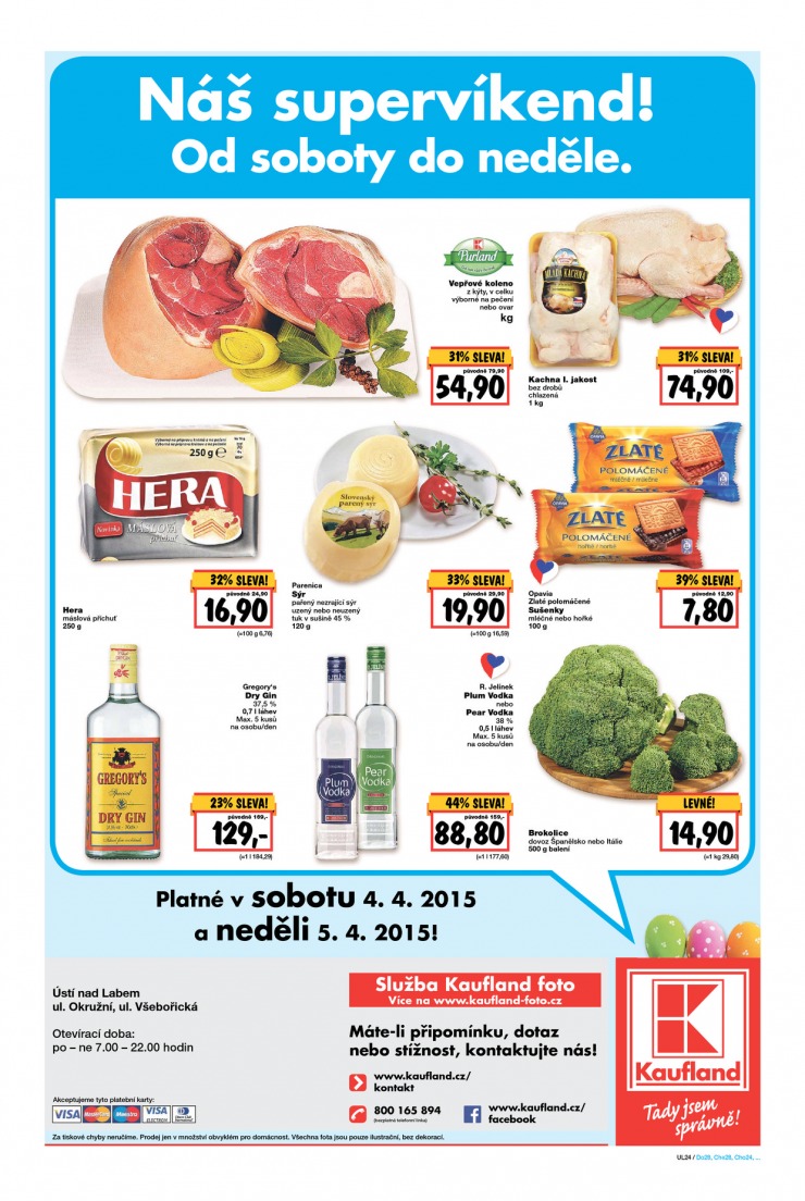 leták Kaufland Aktuální nabídka od 2.4.2015 strana 1 leták Kaufland Aktuální nabídka od 2.4.2015 strana 1