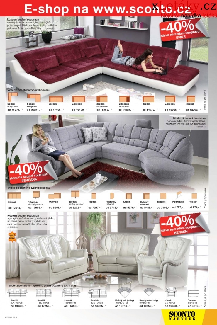 leták Sconto nábytek leták strana 1 leták Sconto nábytek leták strana 1
