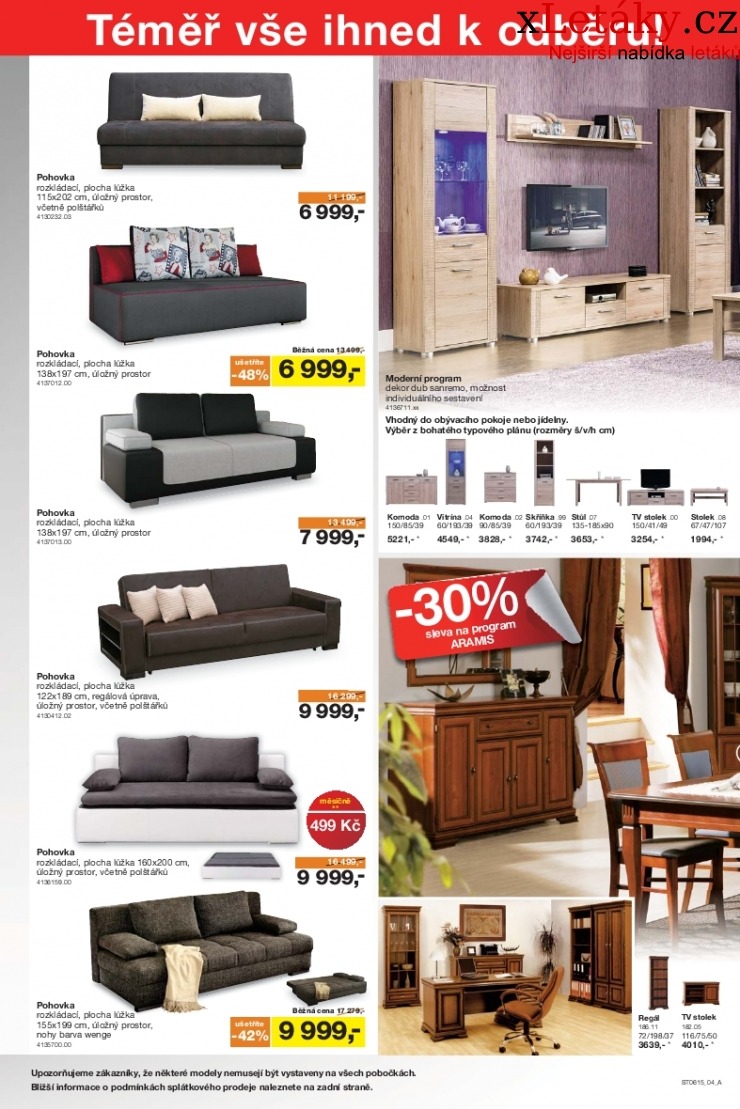 leták Sconto nábytek leták strana 1 leták Sconto nábytek leták strana 1
