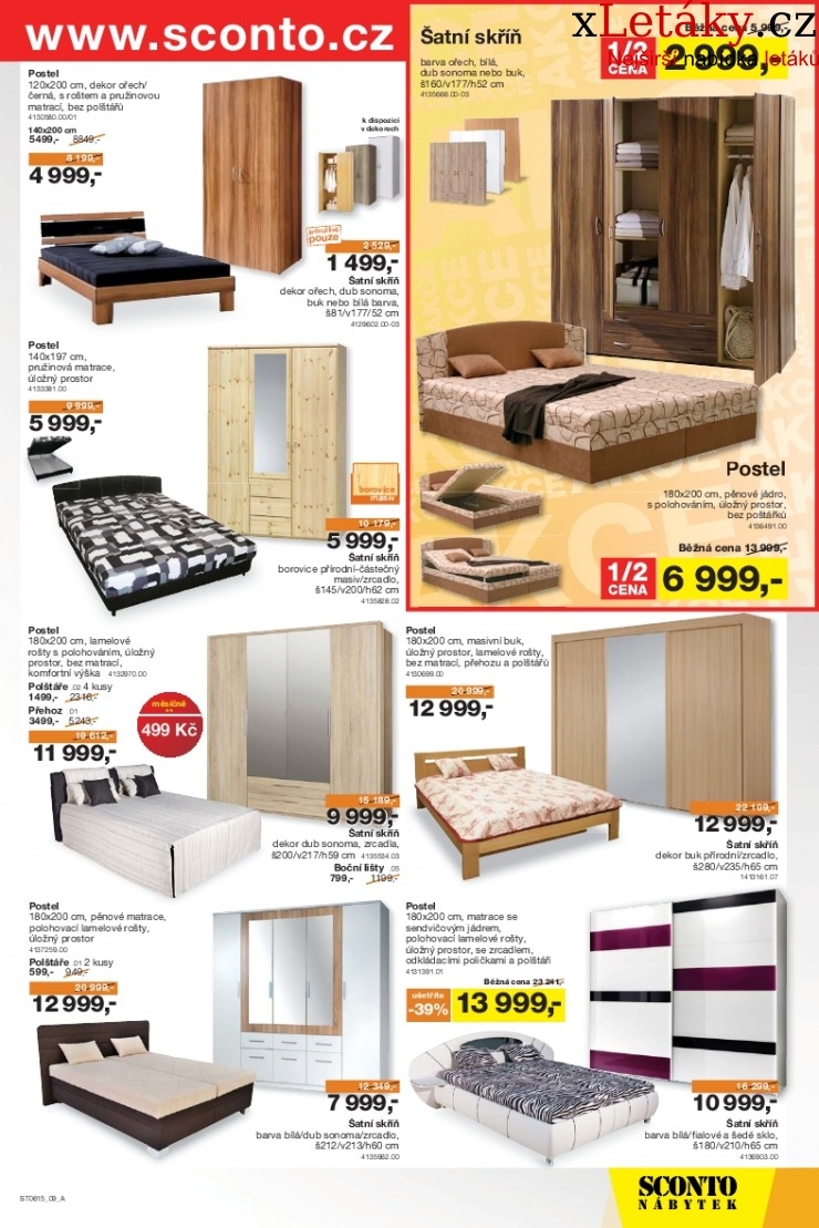 leták Sconto nábytek leták strana 1 leták Sconto nábytek leták strana 1