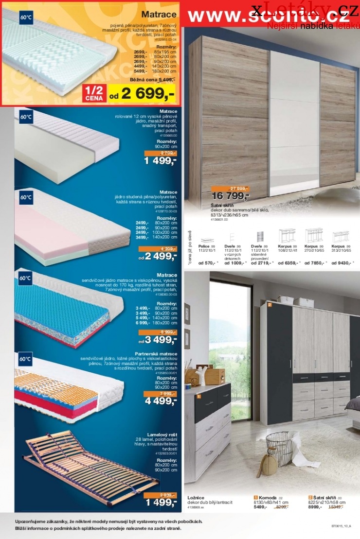 leták Sconto nábytek leták strana 1 leták Sconto nábytek leták strana 1