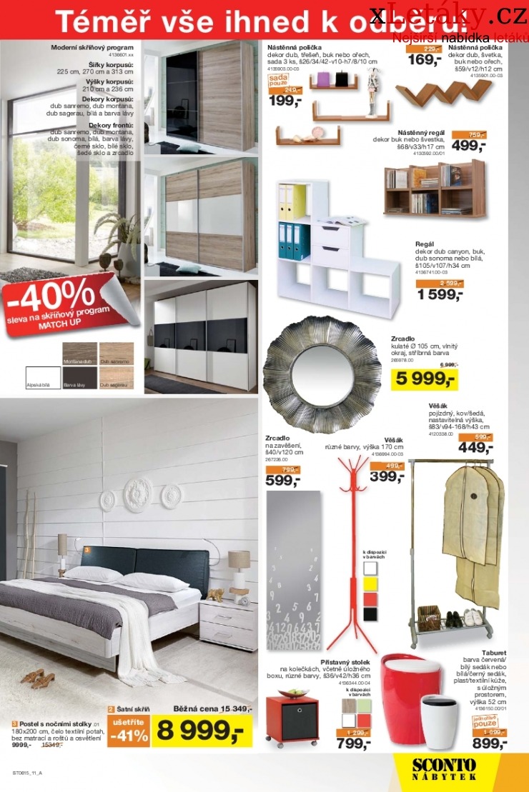 leták Sconto nábytek leták strana 1 leták Sconto nábytek leták strana 1