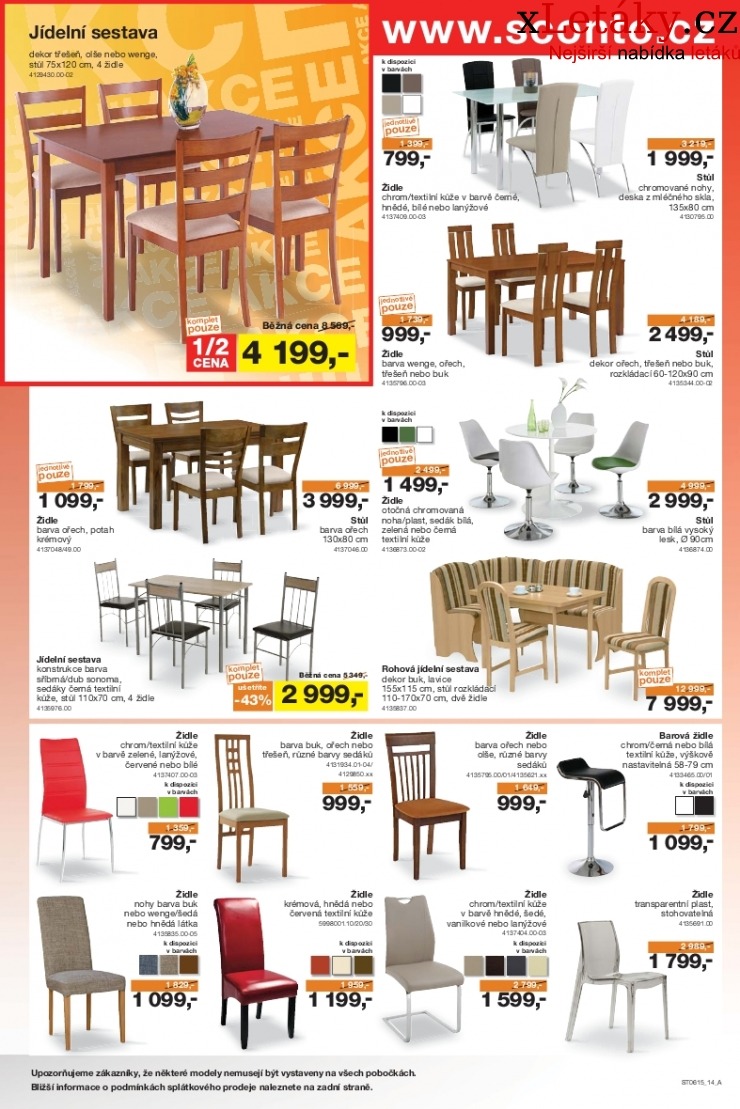 leták Sconto nábytek leták strana 1 leták Sconto nábytek leták strana 1