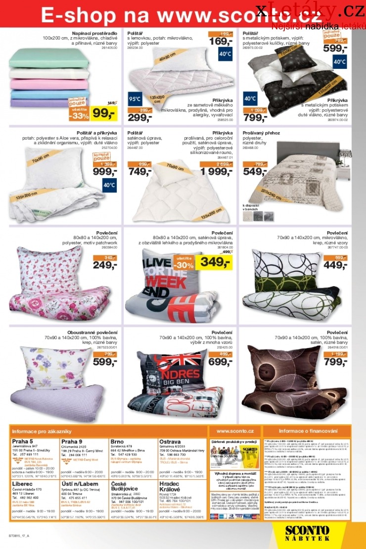 leták Sconto nábytek leták strana 1 leták Sconto nábytek leták strana 1