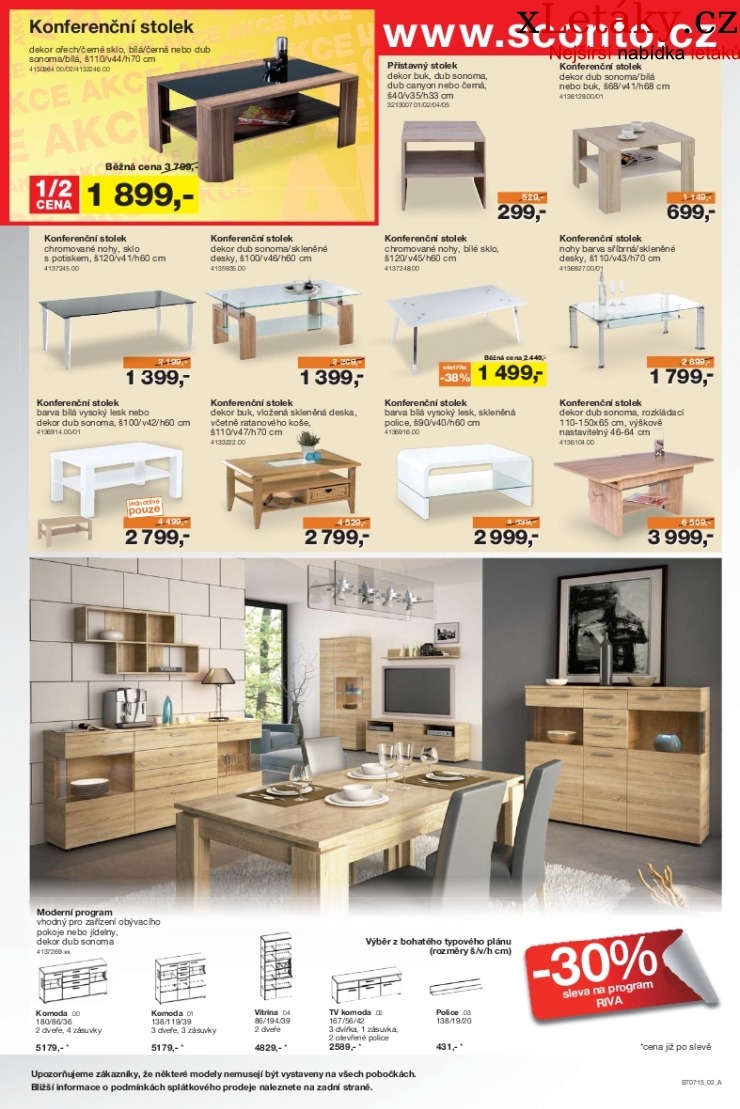 leták Sconto nábytek leták strana 1 leták Sconto nábytek leták strana 1